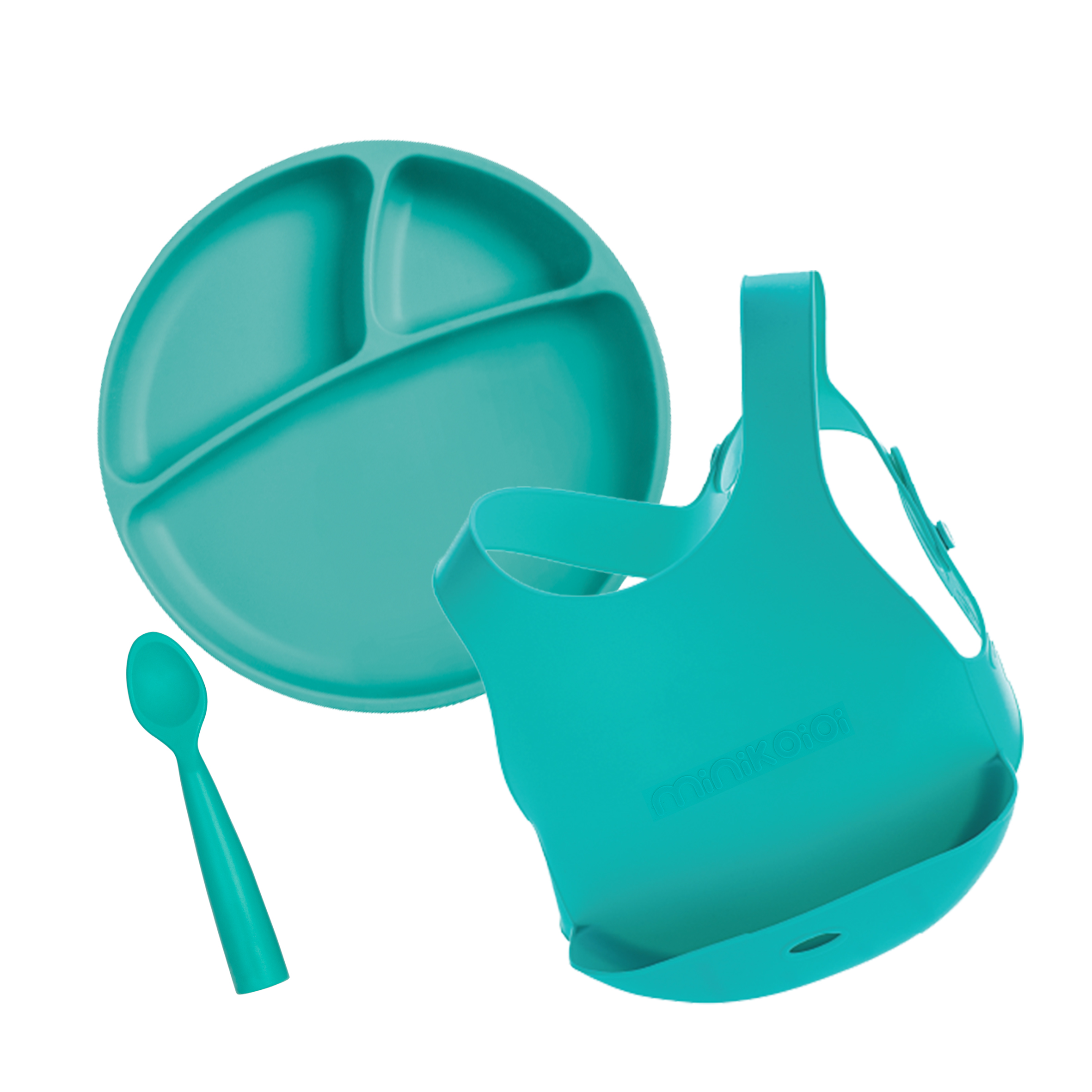 Minikoioi Feeding Set Green